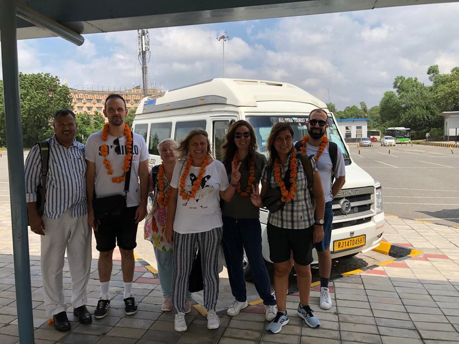 India Karni guests enjoying their journey
