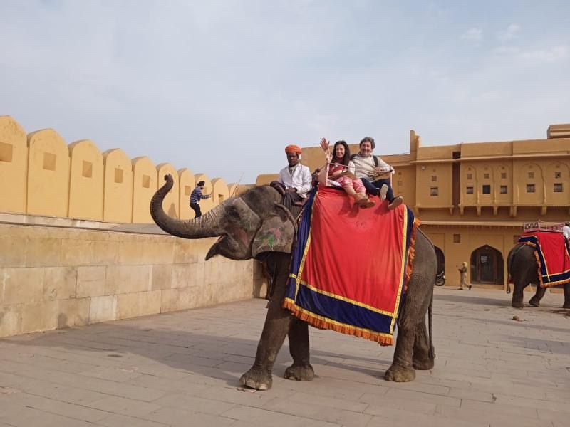 India Karni guests enjoying their journey