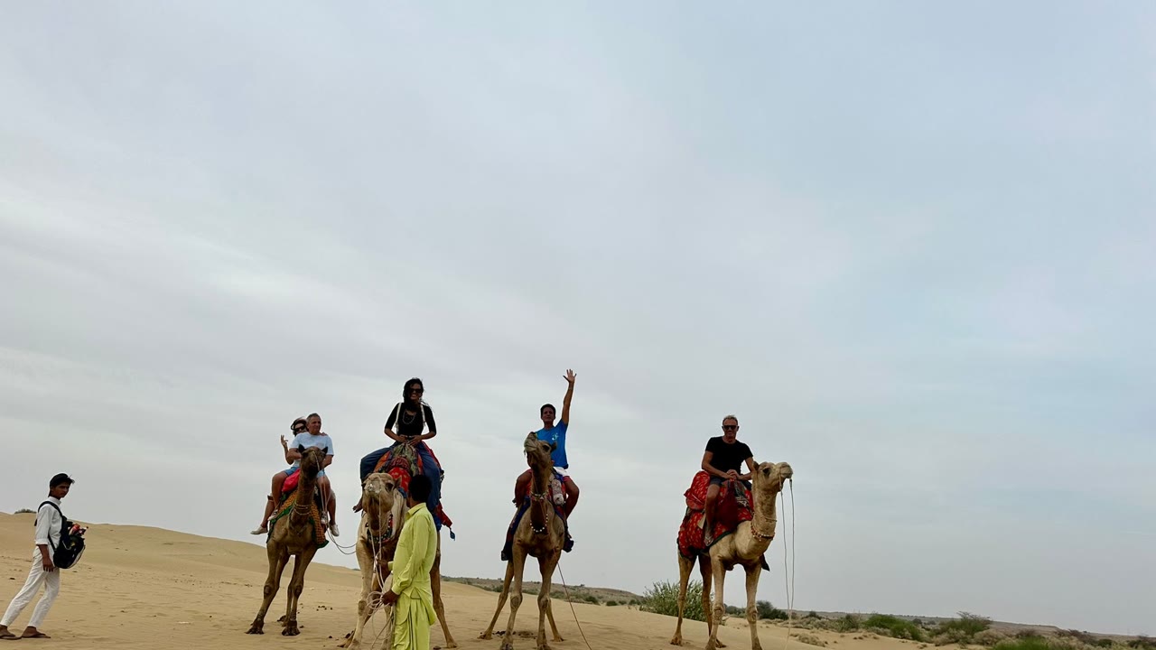 India Karni guests enjoying their journey