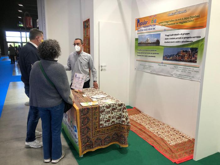 India Karni at an international tourism fair