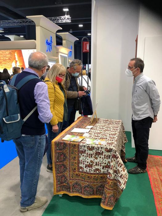 India Karni at an international tourism fair
