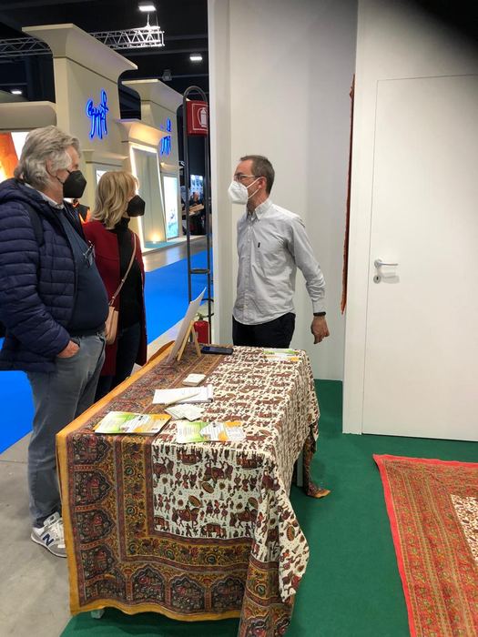 India Karni at an international tourism fair
