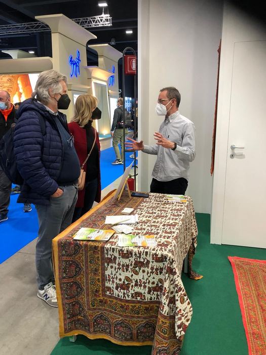India Karni at an international tourism fair