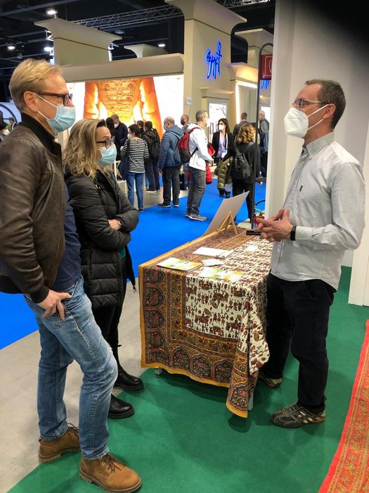 India Karni at an international tourism fair