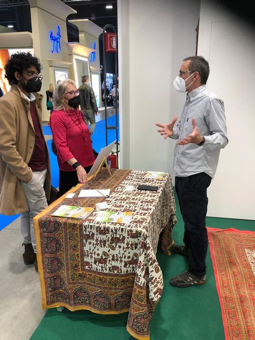 India Karni at an international tourism fair