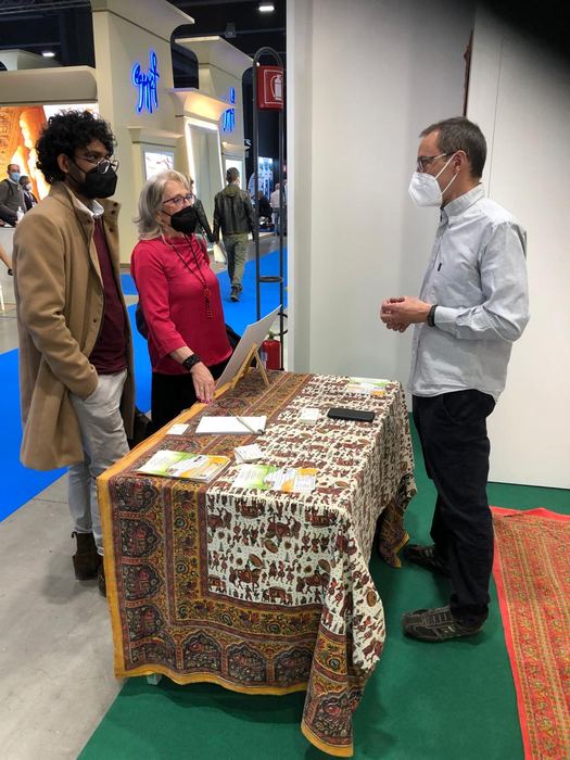 India Karni at an international tourism fair