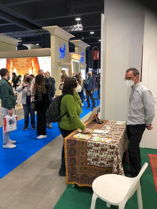 India Karni at an international tourism fair