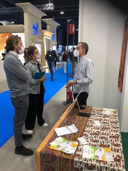 India Karni at an international tourism fair