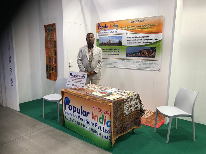 India Karni at an international tourism fair