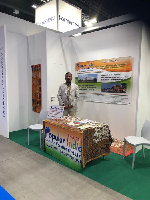 India Karni at an international tourism fair
