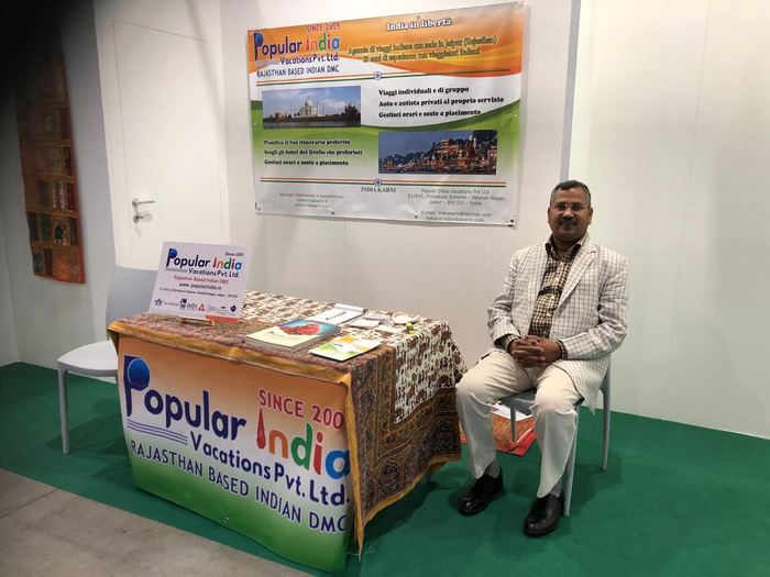 India Karni at an international tourism fair