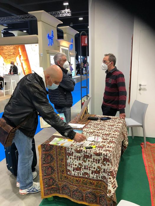 India Karni at an international tourism fair