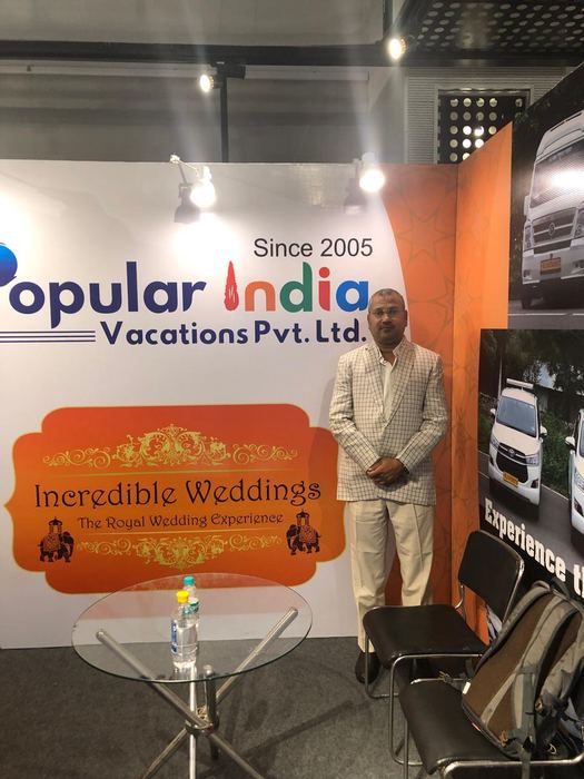 India Karni at an international tourism fair