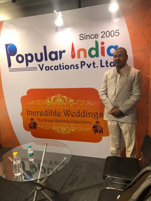 India Karni at an international tourism fair