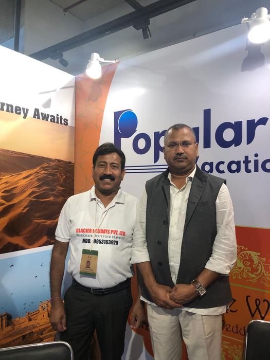 India Karni at an international tourism fair