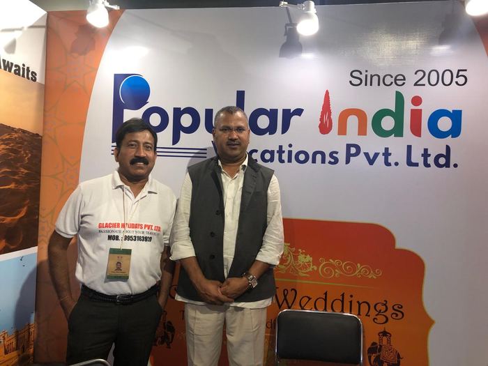 India Karni at an international tourism fair