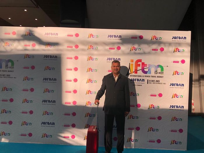 India Karni at an international tourism fair