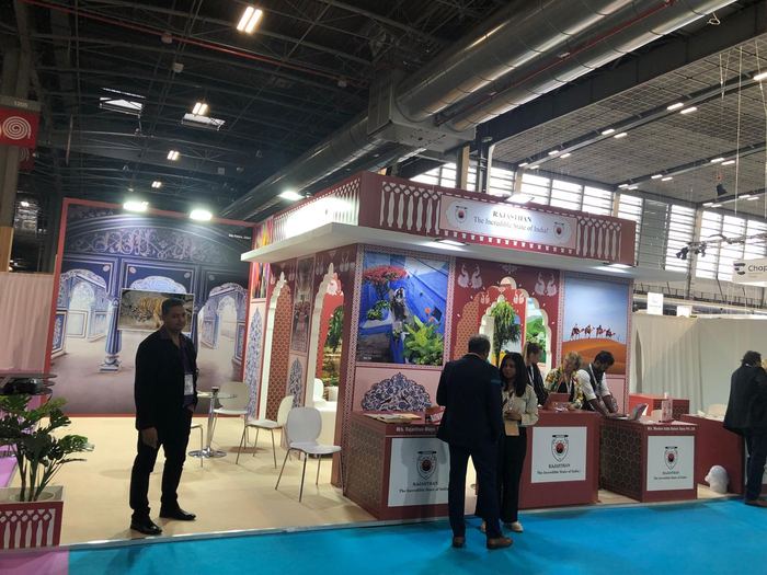 India Karni at an international tourism fair