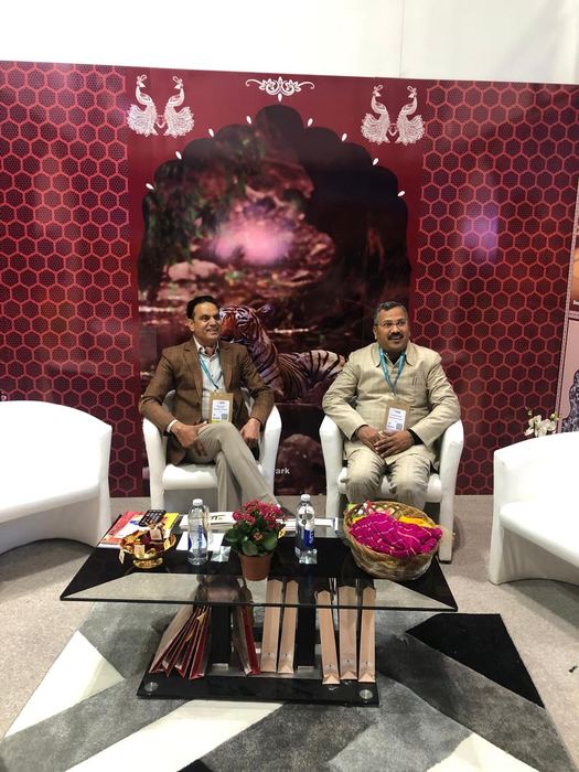 India Karni at an international tourism fair