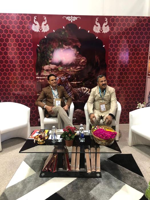 India Karni at an international tourism fair