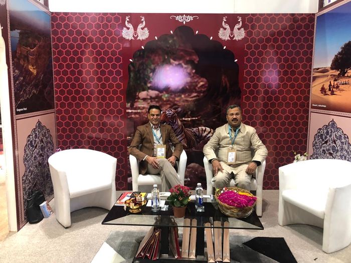 India Karni at an international tourism fair