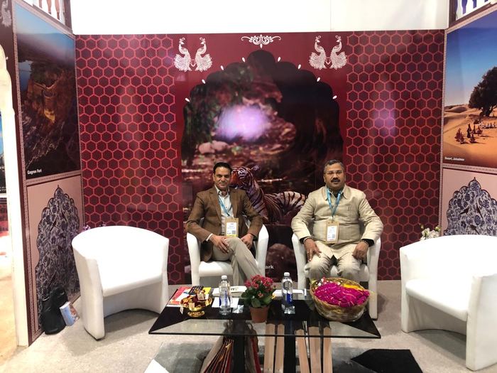India Karni at an international tourism fair