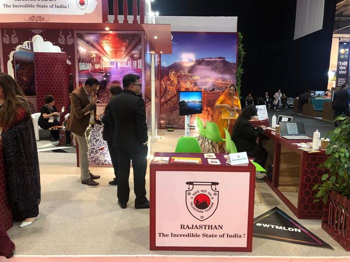 India Karni at an international tourism fair