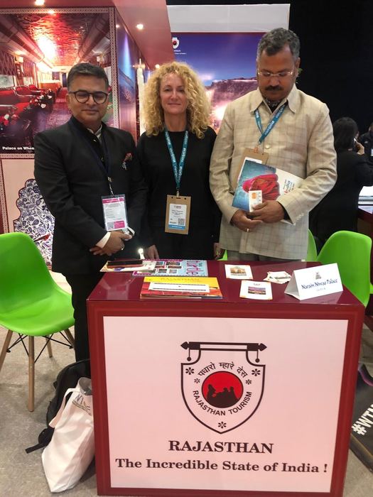 India Karni at an international tourism fair