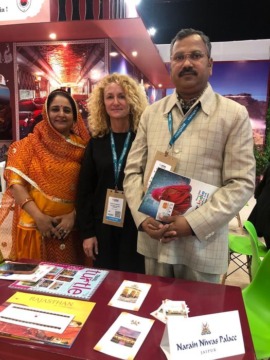 India Karni at an international tourism fair