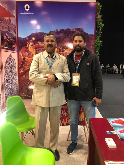 India Karni at an international tourism fair