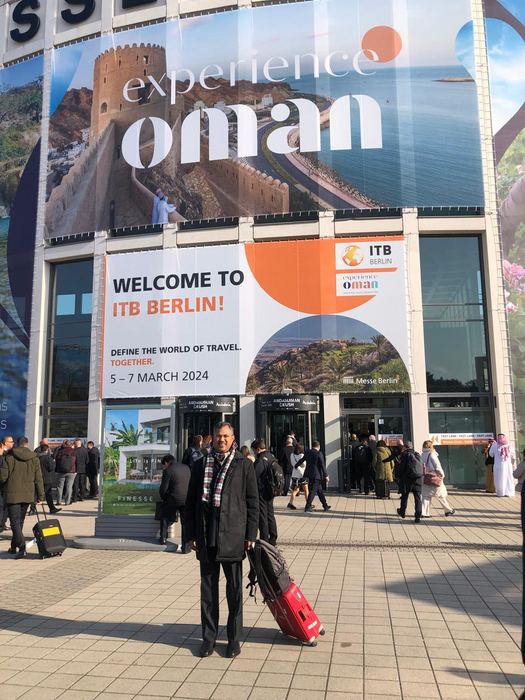India Karni at an international tourism fair