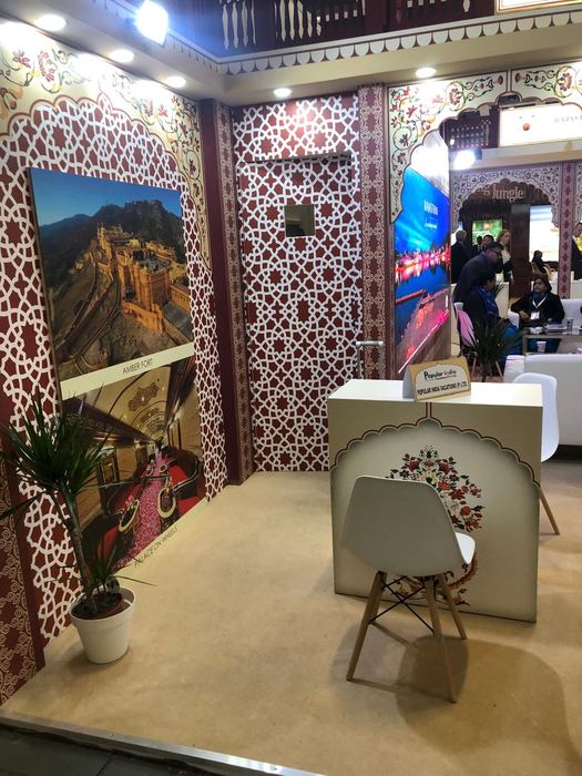 India Karni at an international tourism fair