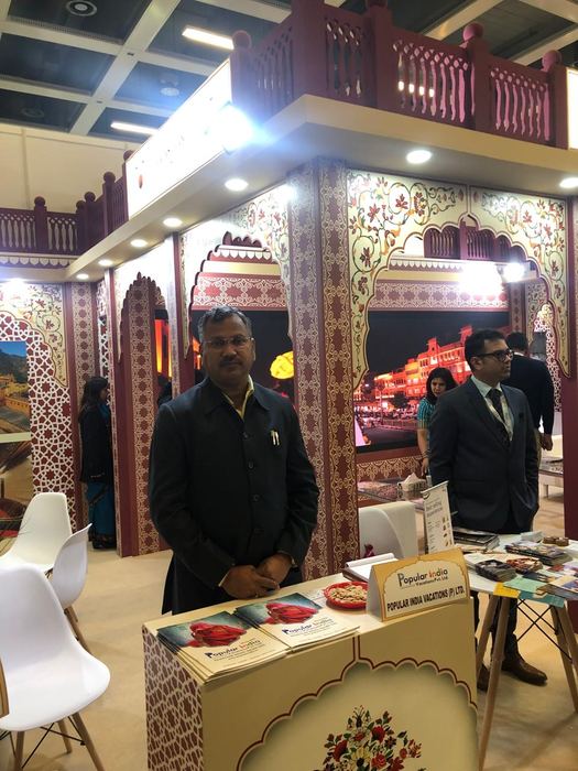 India Karni at an international tourism fair