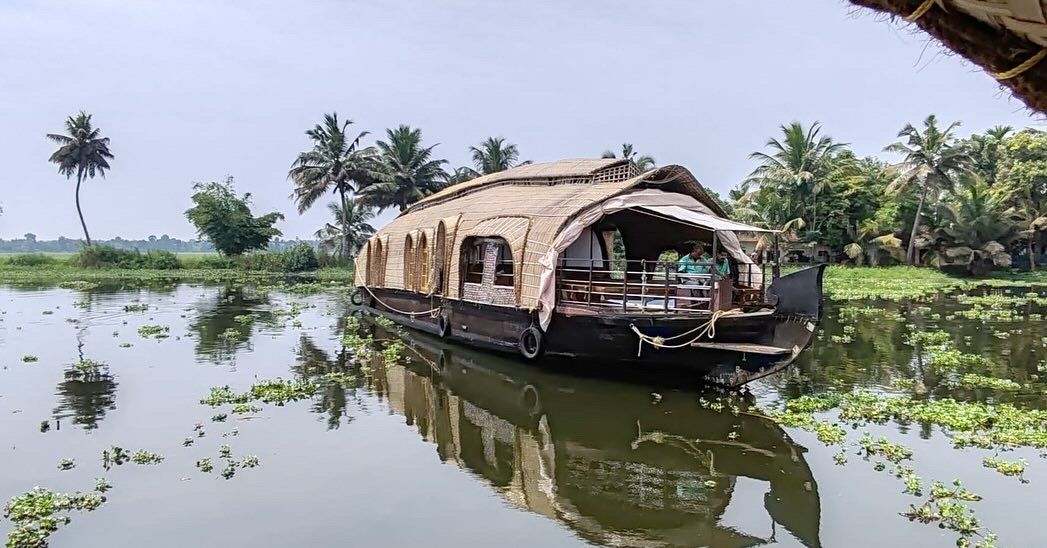 The tranquil backwaters of Kerala