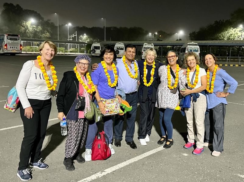 Arrival in Chennai