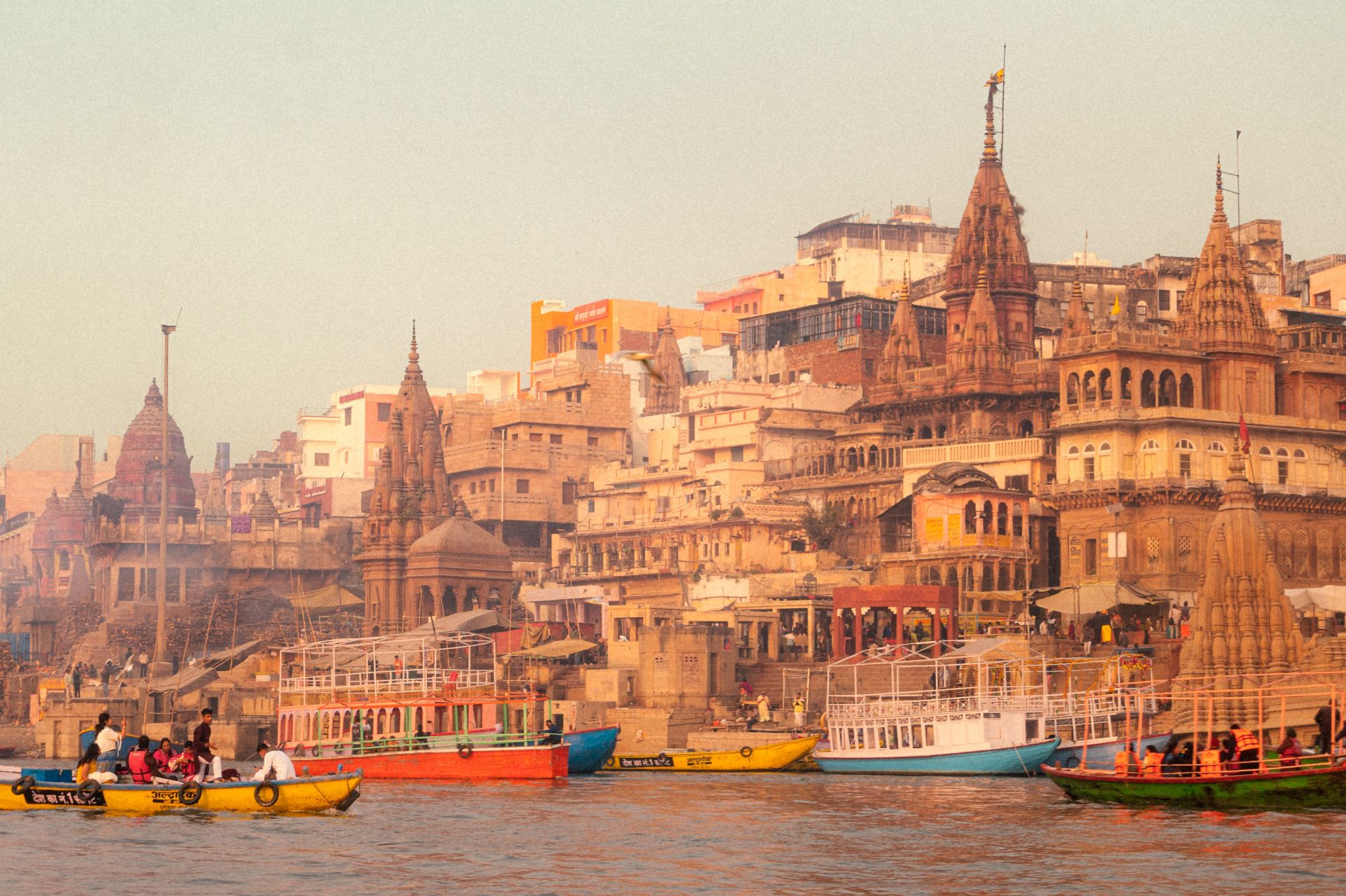 Head to one of the World’s oldest inhabited city, Varanasi, via Delhi