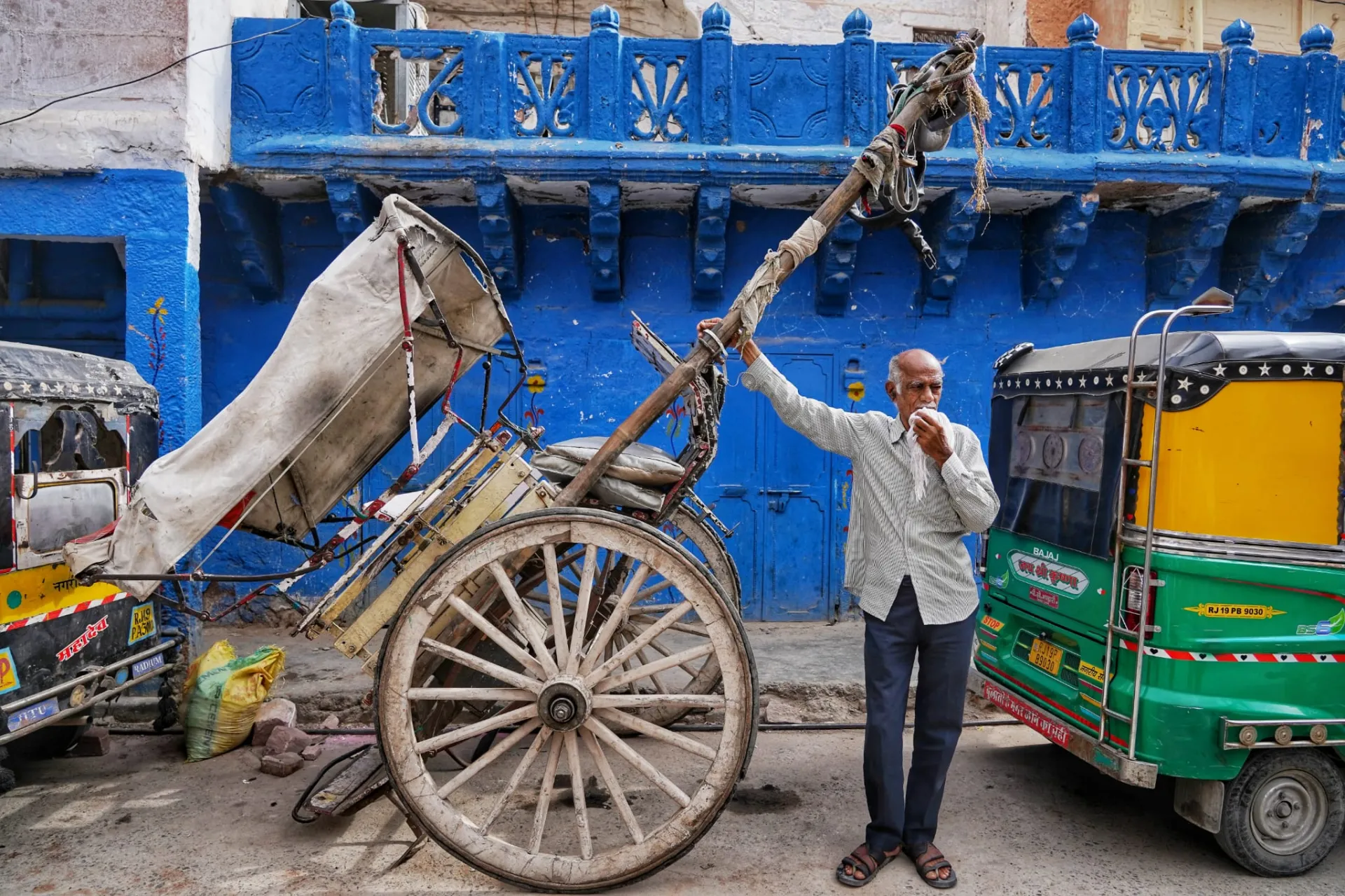 Head to the Ajmer Sharif and Pushkar en route to the Blue City, Jodhpur
