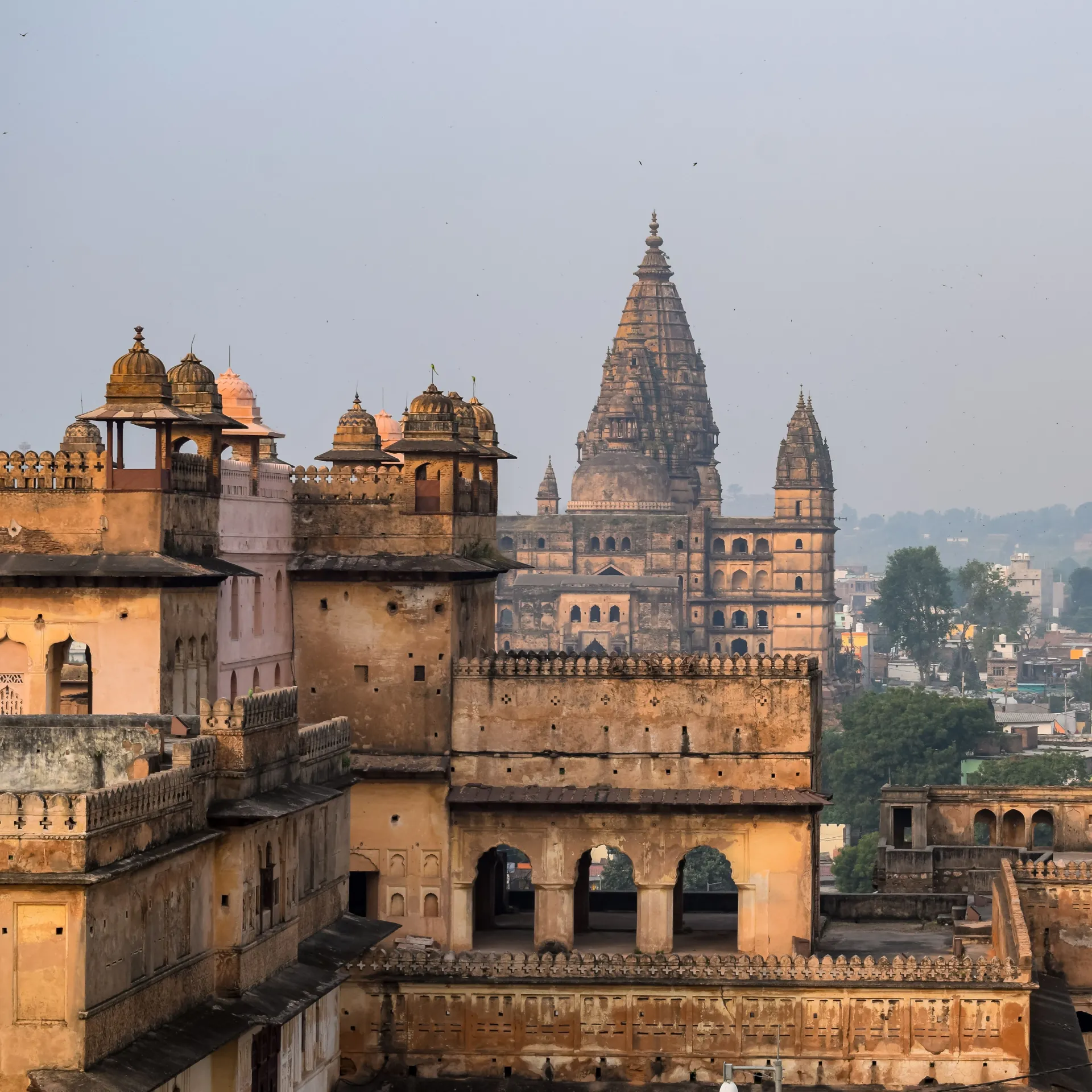 After the Taj, you head to Orchha, Madhya Pradesh